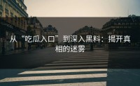 从“吃瓜入口”到深入黑料：揭开真相的迷雾
